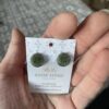 Kõrvarõngad roheline LINAÕIS