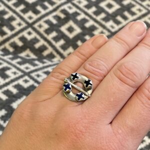 Silmadega vitssõlg-SÕRMUS sinine