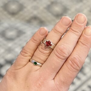 Sõrmus 8 mm silmaga